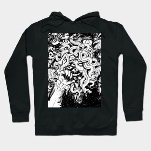 Gothic Manga Medusa - Greek Mythology Lover Snakes Serpens Hoodie